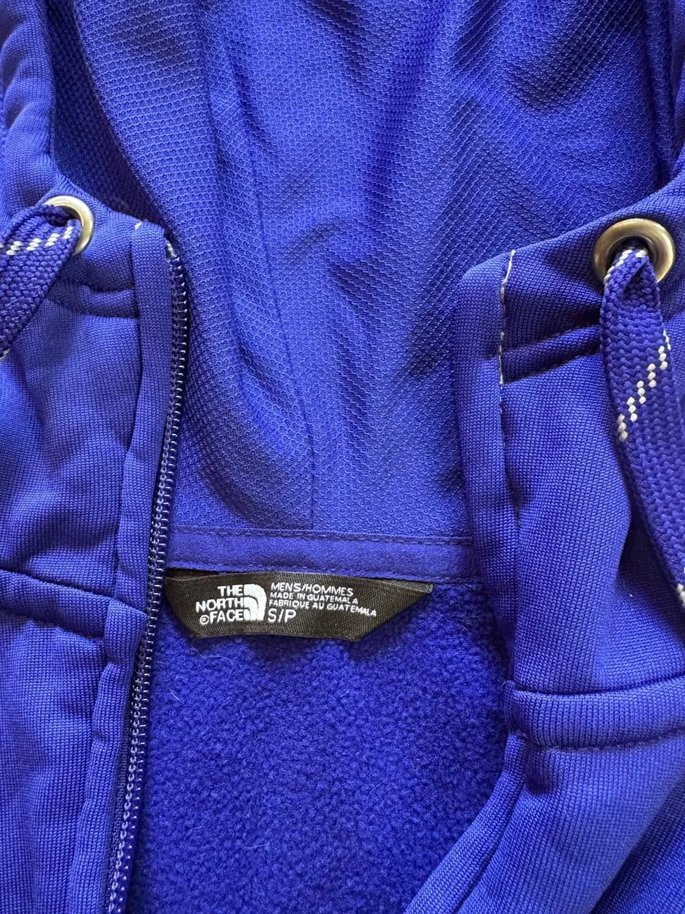 The North Face men’s Purple Full-Zip Hoodie